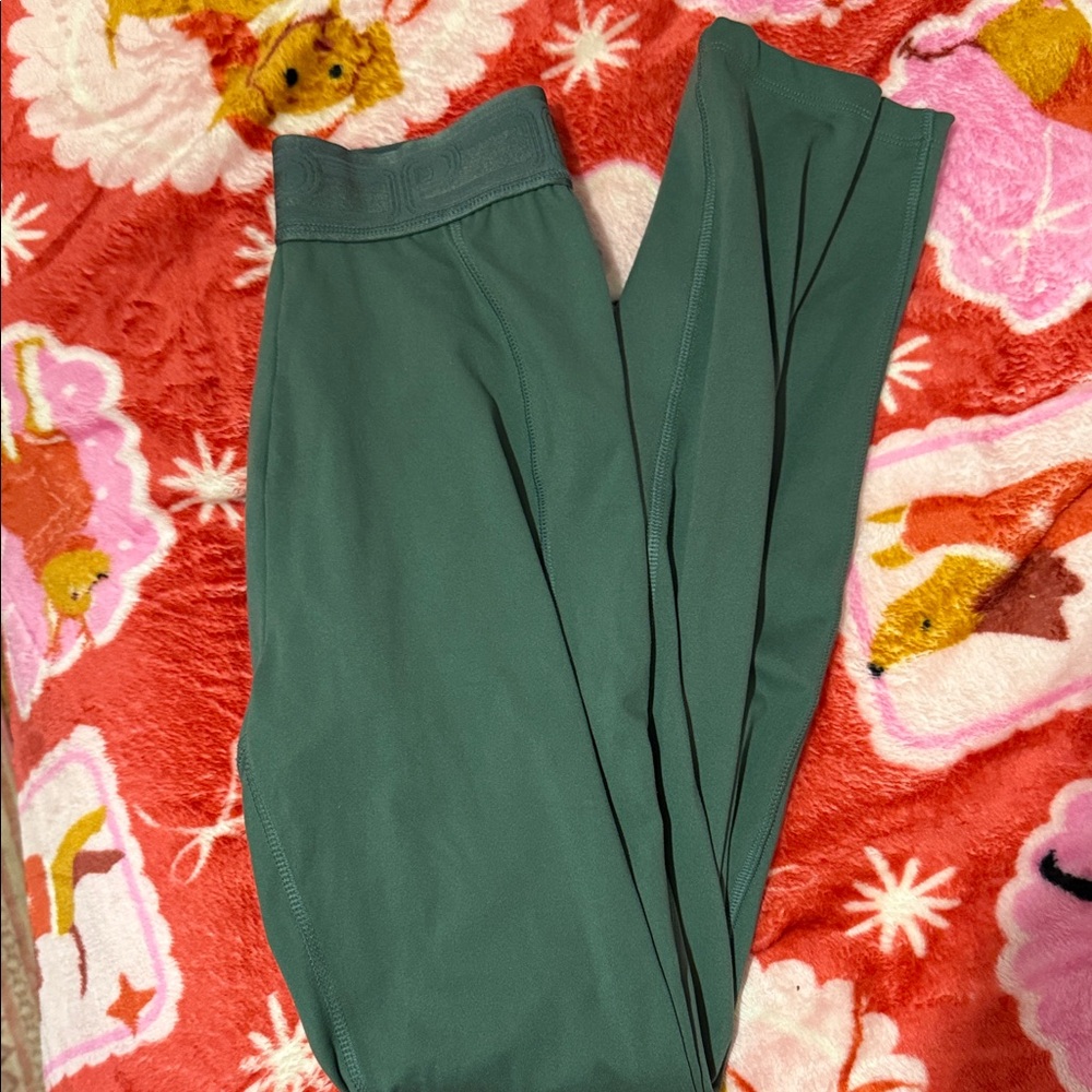 PINK Victoria's Secret green  Leggings